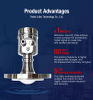 JBRD-800FD Radar Level Transmitter Radar Liquid Level Sensor