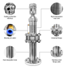 JBRD-800DGWGY 1100 Degrees Ultra-high Temperature Radar Level Transmitter for Steel Ladle Radar Level Meter