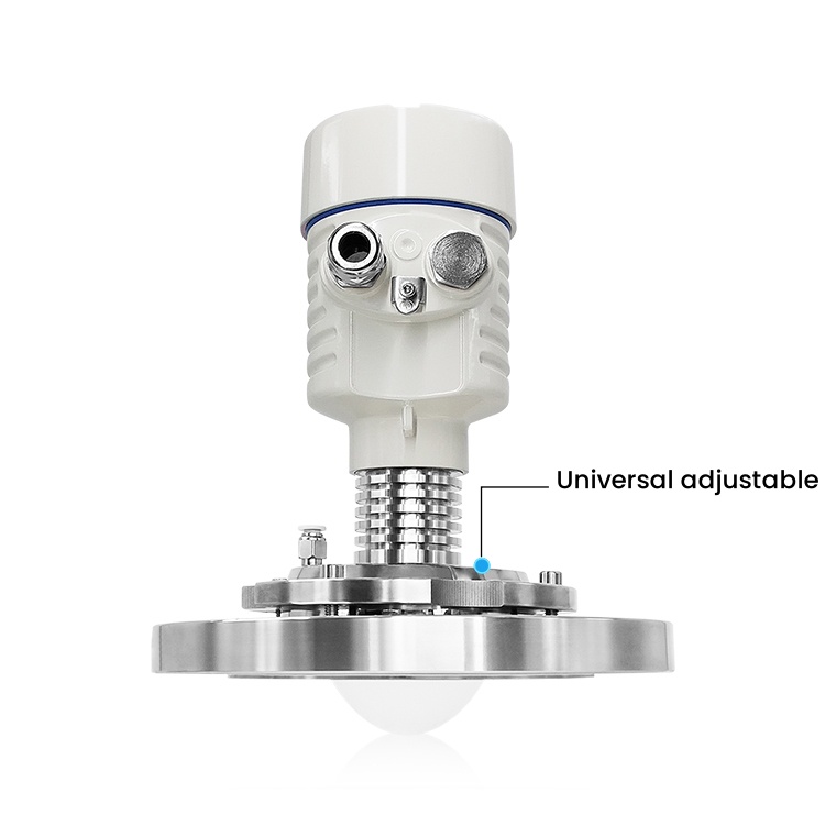 JBRD-800CD-GW Cost-effective Radar Level Sensor | 80GHz Frequency | Suitable for Cement/grain/dusty Environments | One-button Calibration
