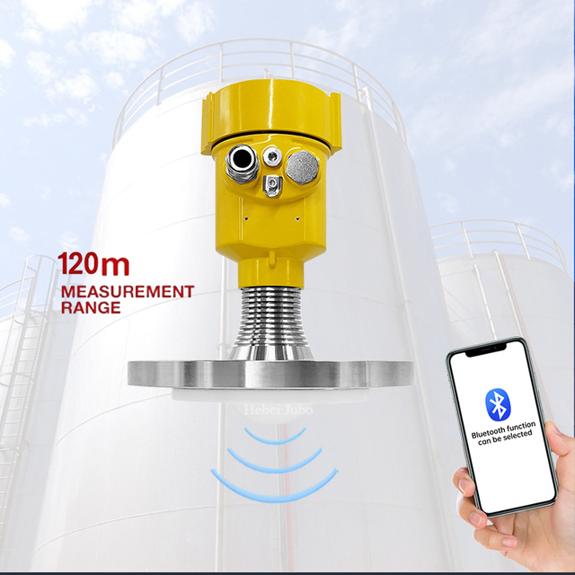 JBRD-800FD High Stability Radar Level Meter Gauge Low Maintenance Easy Installation Remote Tank Level Monitoring 0.1% Accuracy
