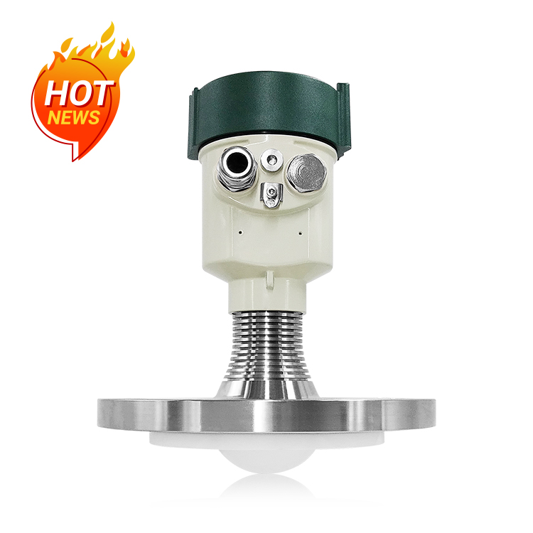 JBRD-800FD Industrial Radar Level Sensor Flat Lens – Large, High Temperature, Corrosion Resistant, Suitable for Corrosive Chemicals