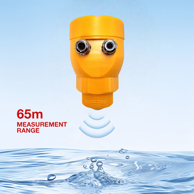JBRD-800XC-P High-precision POM shell radar water level sensor | ±1mm accuracy | IP67 waterproof | 4-20mA/RS485 output
