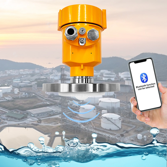 JBRD-800FX-P Radar Level Gauges and Transmitters, Non-contact Sensors, Suitable for Oil Tanks/silos and the Food Industry.