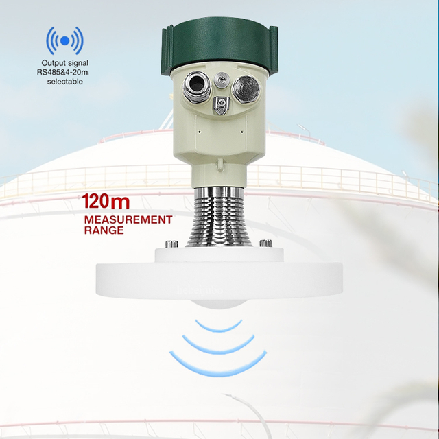 JBRD-800FD-FP OEM Customized Industrial radar Level Sensors Are Suitable for Applications Such As Viscous Sludge and Hot Asphalt.