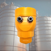 Industrial explosion-proof radar water level gauge | Ex ia IIC T6 certified | Chemical park emergency pool | Intrinsically safe design