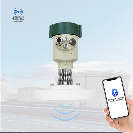 JBRD-800FD-FP PTFE High Temperature Corrosion Resistant Aluminum Stainless Steel Radar Level Sensor 80GHz Explosion Proof Radar Level