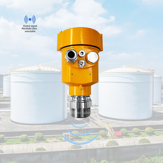 JBRD-800CX High Accuracy 1mm Radar Level Meter Transmitter High Temperature ATEX Certified Non-Contact 80GHz Radar Level Sensor 