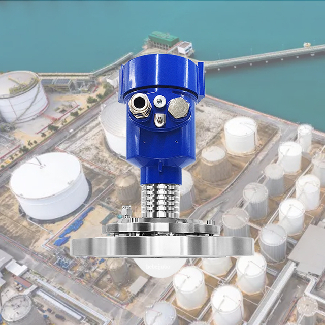 JBRD-800CD-GWHigh-temperature Bluetooth level sensor | PTFE antenna | 220°C medium temperature | Cement kiln wireless monitoring system