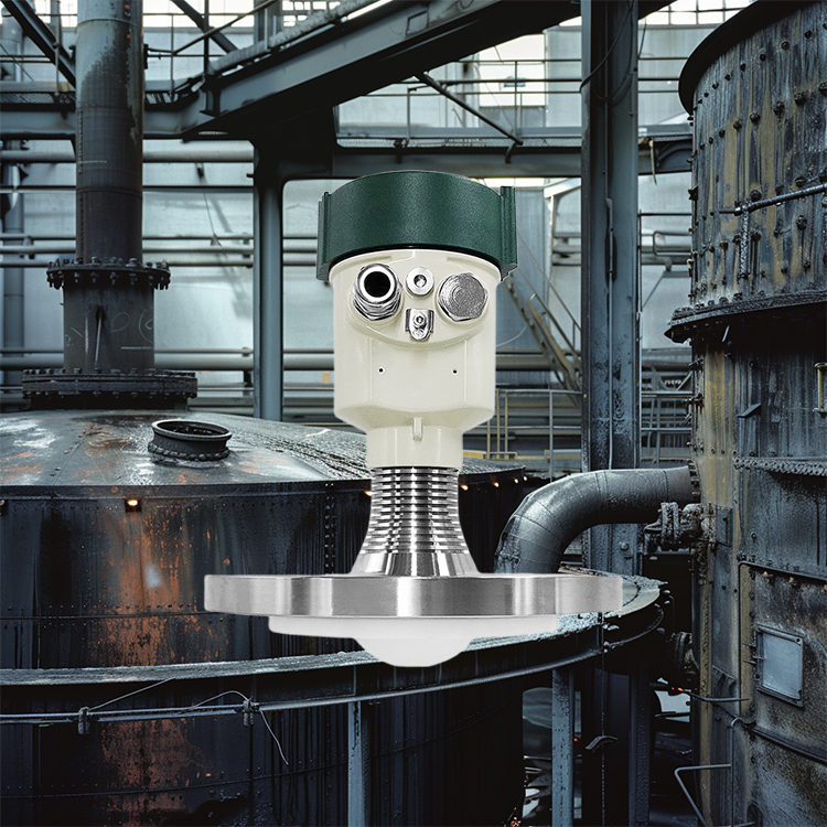 JBRD-800FD 4-20mA Output Radar Level Transmitter Corrosion Resistant Radar Sensor for Acid Tanks