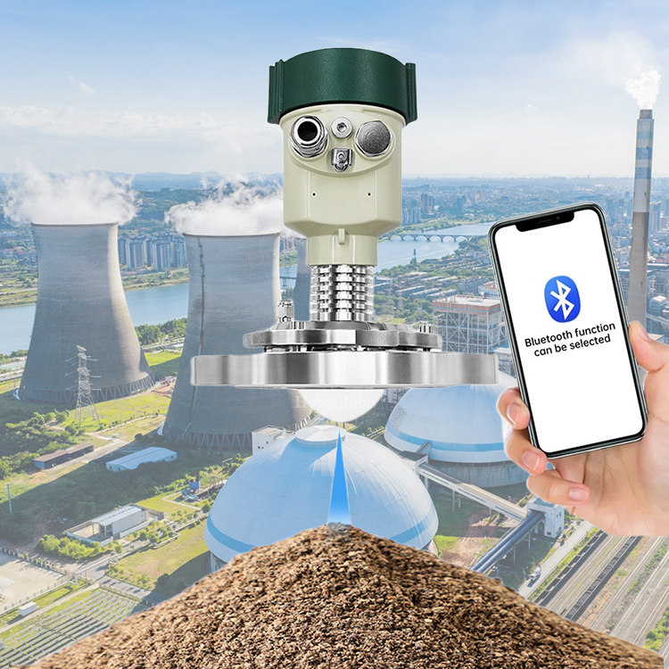 JBRD-800CD-GW Continuous Liquid Level Radar Level Monitoring Liquid Level Transmitter, Aluminum Or Stainless Steel Structure, 1 Year Warranty