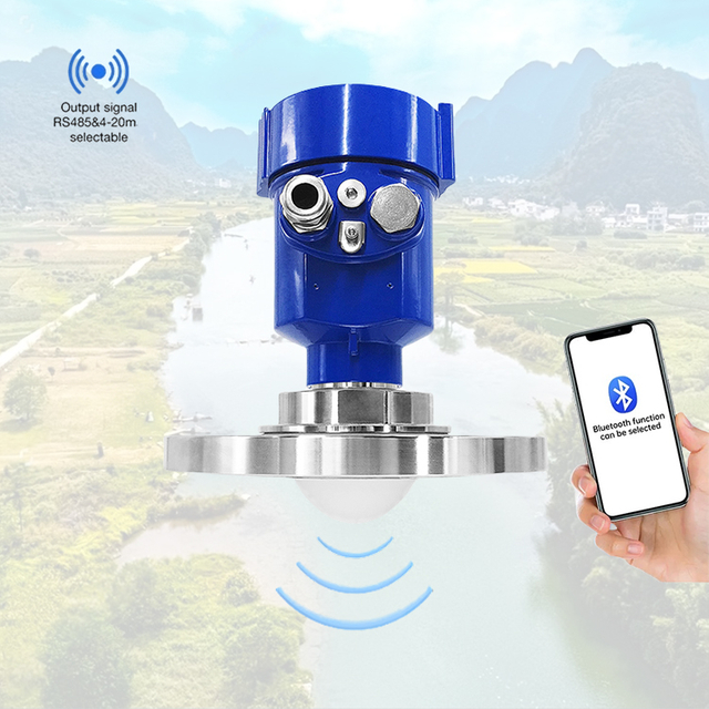 JBRD-800CD High Quality CE Certified Radar Level Sensor 1mm Accuracy Aluminum Alloy/Stainless Steel OEM/ODM Customizable for Beer