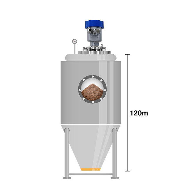 JBRD-800CD-W 80GHz septic tank level transmitter level transmitter 4-20ma powder level transmitter